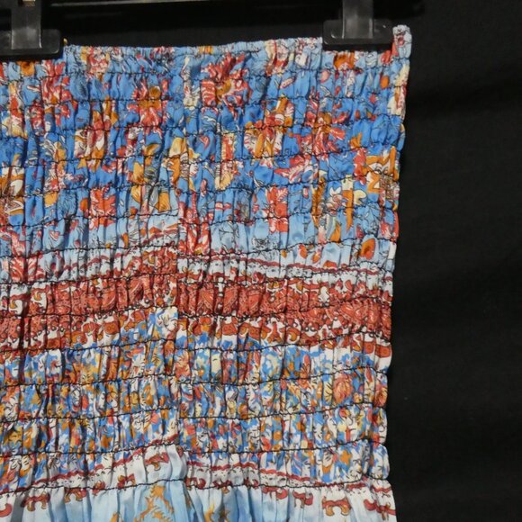 Stunning Colorful Strapless Summer Dress | large - Picture 10 of 15